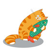 red cat