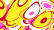 comic bubbles, loop