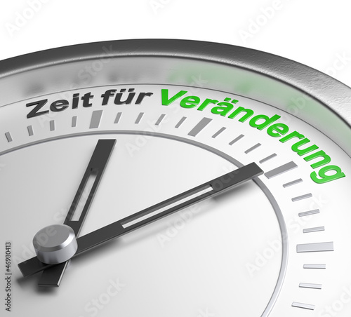 Illustration: Zeit fuer veraenderung new Zeit fuer veraenderung new
