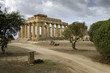 Fountain and Greek Temple Fountain and Greek Temple