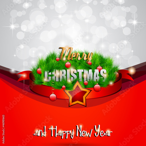 Vector: Elegant Classic Christmas flyer Elegant Classic Christmas flyer