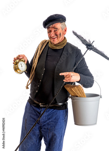 Photo: New Year chimney sweep New Year chimney sweep