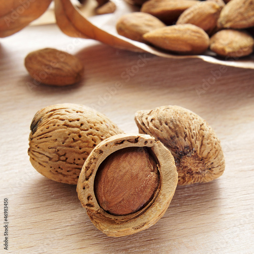 Photo: almonds almonds