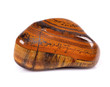 tiger eye ,mineral  isolated on white background