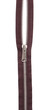 Brown zipper