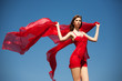 The Beautiful Girl In The Red