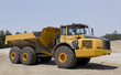 Large Yellow Dump Truck