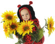 Photo: Sunflower Ladybug Sunflower Ladybug