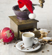 Photo: Christmas coffee grinder Christmas coffee grinder