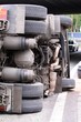 crashed truck