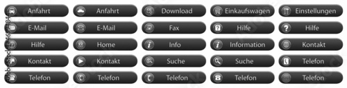 Illustration: graue Buttons graue Buttons