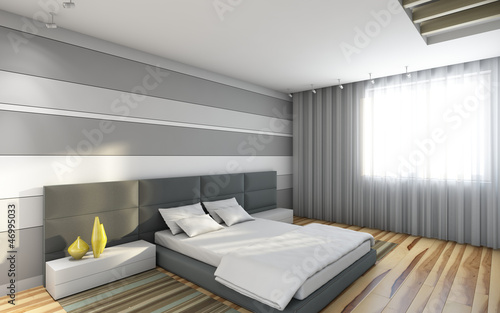 Illustration: white bedroom white bedroom