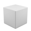 Illustration: 3d cube isolated on a white 3d cube isolated on a white