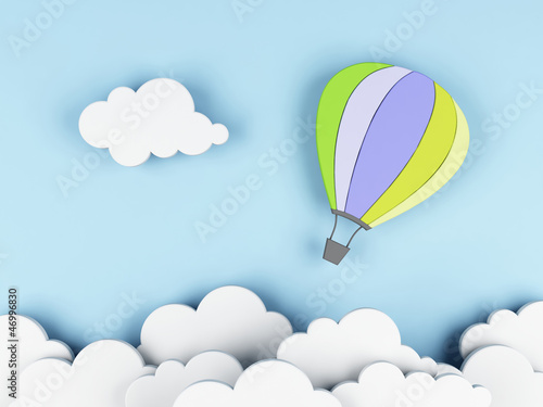 Illustration: Hot air balloon Hot air balloon