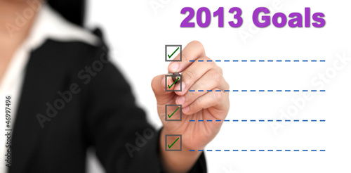 Photo: 2013 Goal List 2013 Goal List