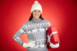 Girl with gift