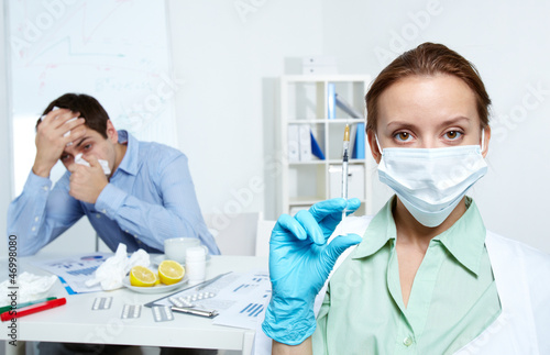 Photo: Preventive measure Preventive measure
