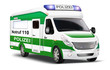 Polizeieinsatzwagen