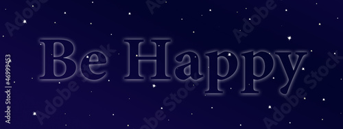 Illustration: be happy be happy