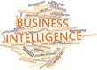 Word cloud for Business intelligence
