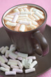Hot chocolate with marshmallow