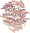 Word cloud for Project management simulation