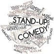 Word cloud for Stand-up comedy