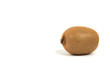 Kiwi fruit on white