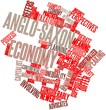Word cloud for Anglo-Saxon economy