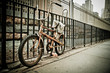 New York city. Street. Old style image