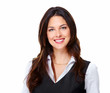 Photo: Beautiful young business woman. Beautiful young business woman.