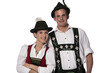 Paar in Allgäuer Tracht