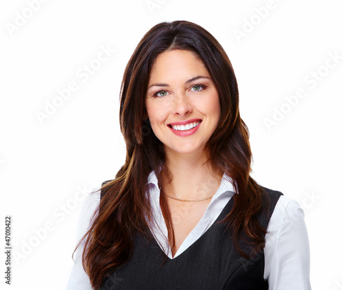 Photo: Beautiful young business woman. Beautiful young business woman.