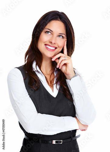 Photo: Beautiful young business woman. Beautiful young business woman.