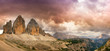 Tre Cime di Lavaredo " Drei Zinnen " - Dolomite - Italy - Landsc