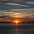 Canary Wharf Sunset