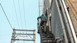 Businessman Walking Upstairs - Knocking on Door