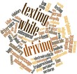 Word cloud for Texting while driving