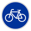 Sonderweg für Radfahrer