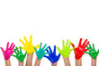colour hands