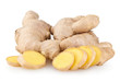 Ginger Root Isolated On White
