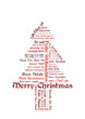 Merry Christmas - Frohe Weihnachten Tagcloud