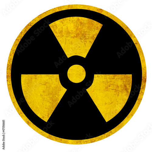 Illustration: Nuclear sign Nuclear sign