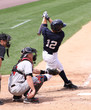 baeball batter swinging