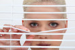close-up of a woman