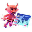 Devil has your credit card