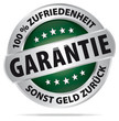 GARANTIE - 100% Zufriedenheit - sonst Geld zurück