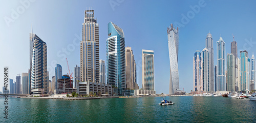 Photo: Dubai Marina Panorama Dubai Marina Panorama