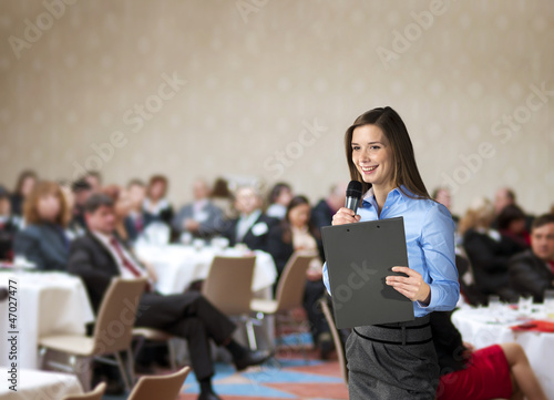 Photo: Business conference Business conference