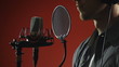 Singer and Microphone